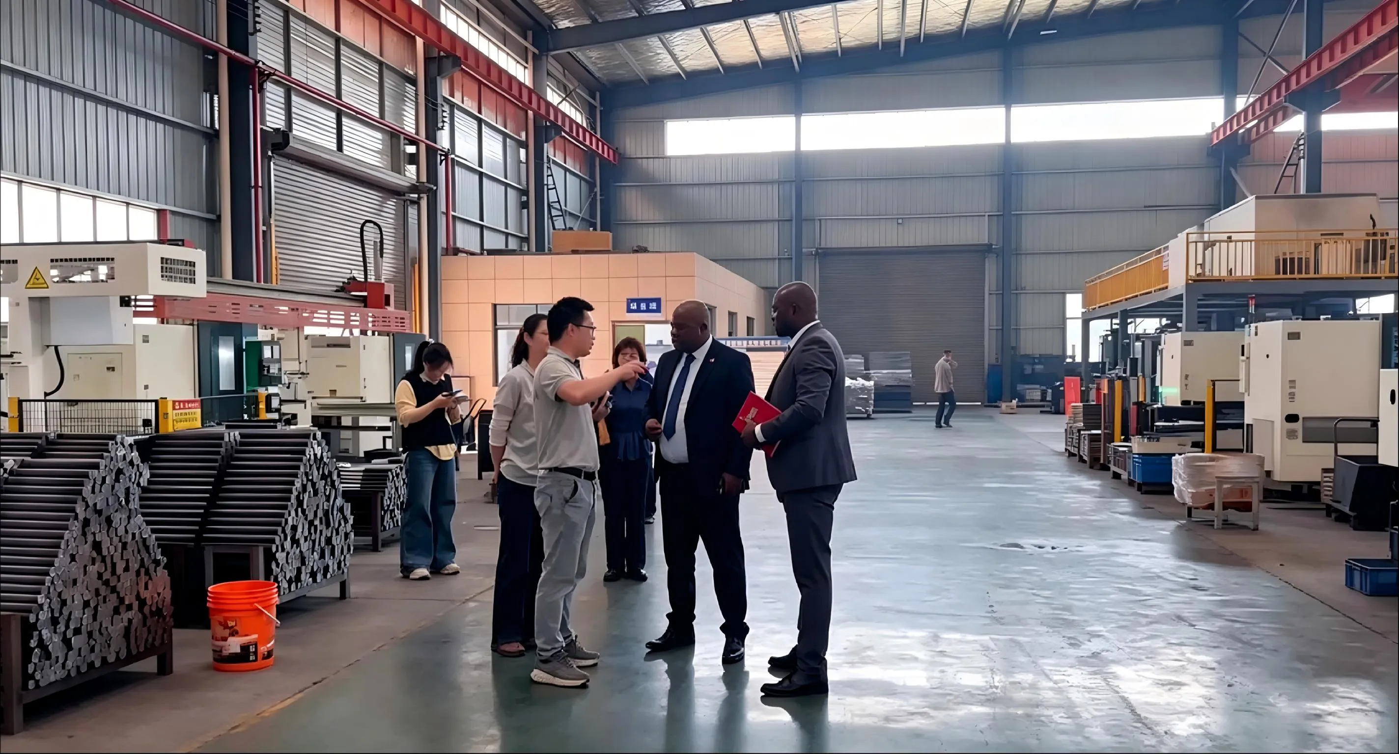 Nigerian Client Visit MAVEN EQUIP Factory On Apr 10, 2026