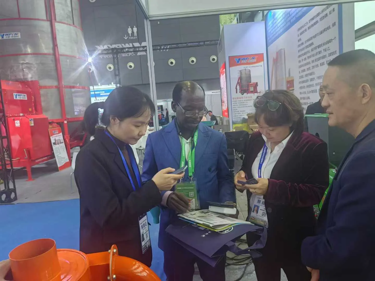 Our Team Attends China International Agricultural Machinery Exhibition in Changsha, October 2024
