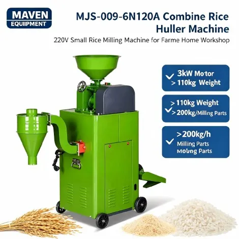 Combine Rice Huller Machine