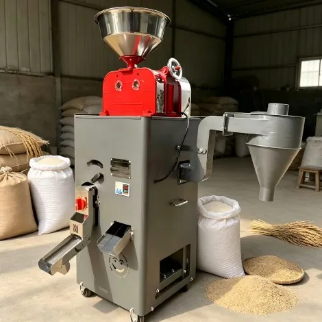 Combine Rice Huller Machine