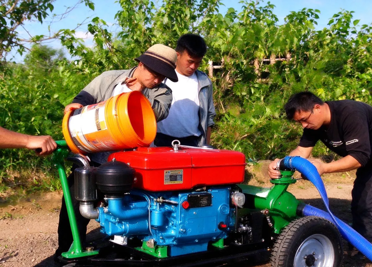 MJF-B80-80-205 Diesel Water Pump